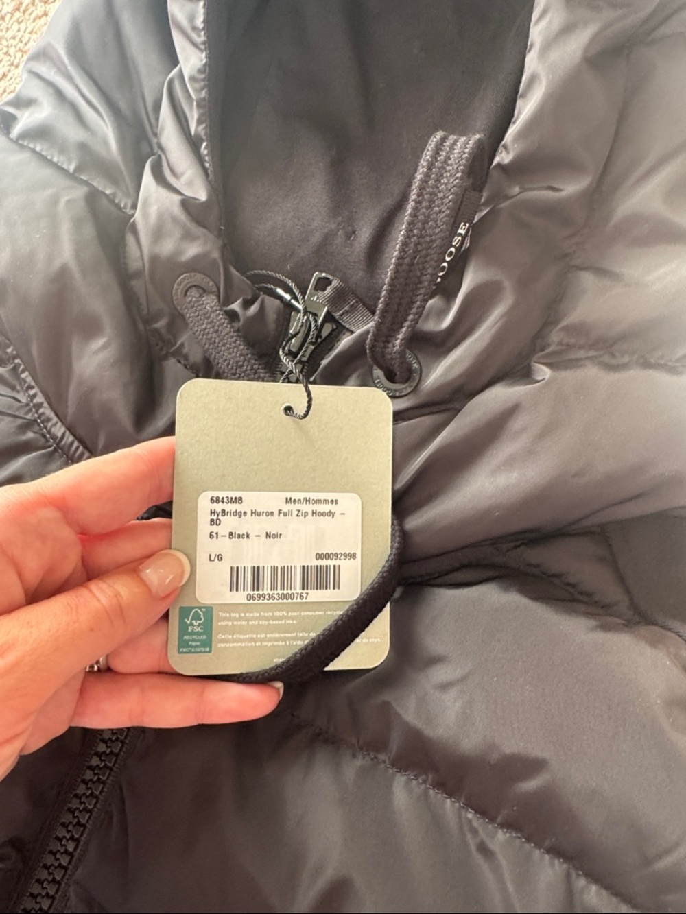 Canada Goose HyBridge® Huron Full Zip Hoodie - Picture 7 of 8